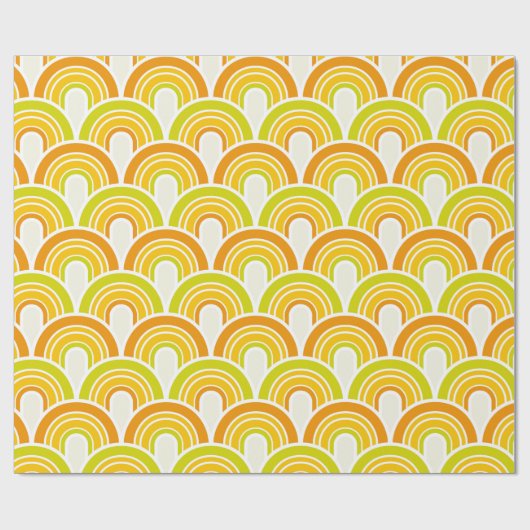 Papier Cadeau Génial les années 70 (Plat)