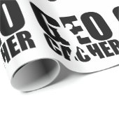 Papier Cadeau Geocacher (Coin rond)