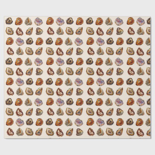 Papier Cadeau Geode Rocks Pattern (Plat)