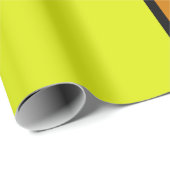 Papier Cadeau Geometric Abstract Design with Bold Shapes (Coin rond)