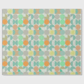 Papier Cadeau Géométric multicoloré (Plat)