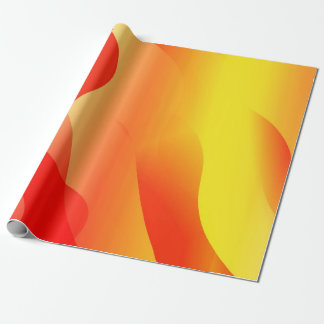 Papier Cadeau Geometric Wave Shape with Gradient Blurred Abstrac