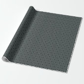 Papier Cadeau Géométrie de grès céladon (Déroulé)