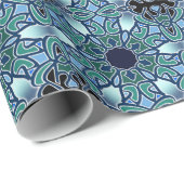 Papier Cadeau Géométrie islamique (Coin rond)