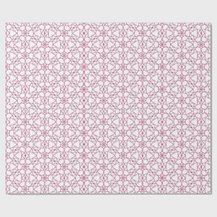 Papier Cadeau Géométrie Mandala rose