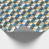 Papier Cadeau Géométrie vintage : Arrière - plan d'illustration  (Coin)