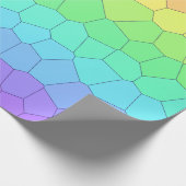 Papier cadeau Géométries Arc-en-ciel (Coin)