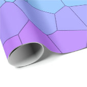 Papier cadeau Géométries Arc-en-ciel (Coin rond)