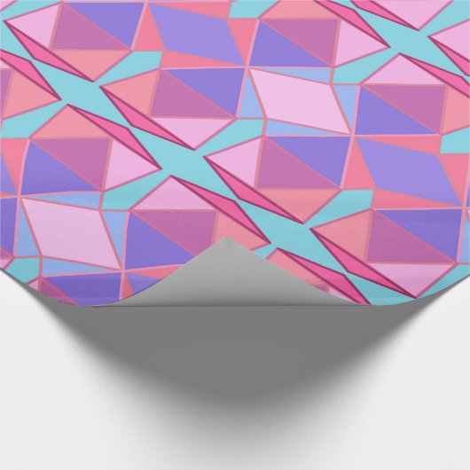 Papier Cadeau géométrique (Coin)