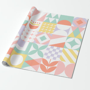 Papier Cadeau géométrique #32