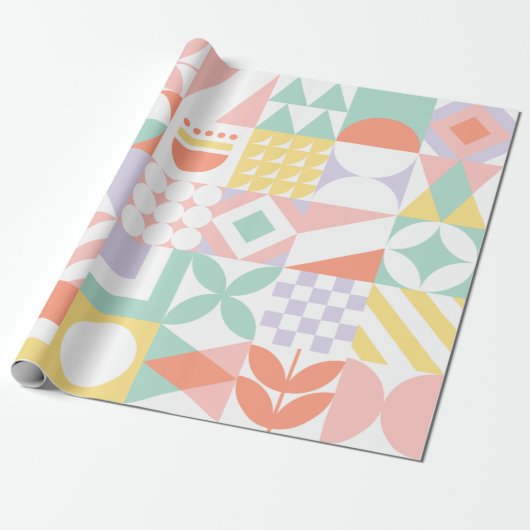 Papier Cadeau géométrique #32 (Déroulé)