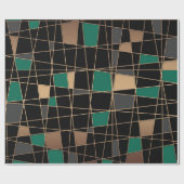 Papier Cadeau Géométrique, abstraite (Plat)