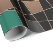 Papier Cadeau Géométrique, abstraite (Coin rond)