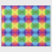 Papier Cadeau Géométrique colorée (Plat)