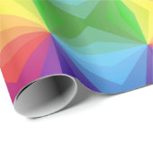 Papier Cadeau Géométrique colorée (Coin rond)