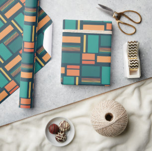 Papier Cadeau Géométrique moderne