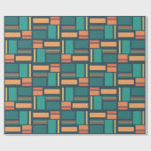 Papier Cadeau Géométrique moderne (Plat)