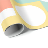 Papier Cadeau géométrique n° 32 (Coin rond)