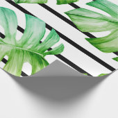 Papier Cadeau Géométrique tropicale (Coin)