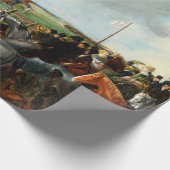 Papier Cadeau George Hamilton la première course d'obstacles (Coin)