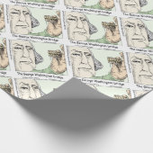 Papier Cadeau George Washington Bridge Dons amusants (Coin)