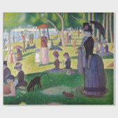 Papier Cadeau Georges Seurat - Un dimanche sur La Grande Jatte (Plat)