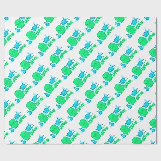 Papier Cadeau Germes ! (Plat)