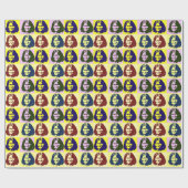 Papier Cadeau Géronimo Pop Art (Plat)