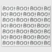 Papier Cadeau Ghomajorité Boo ! (Plat)