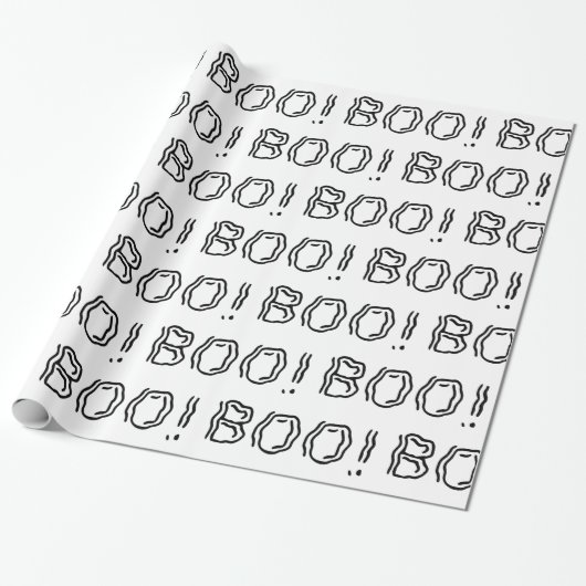 Papier Cadeau Ghomajorité Boo ! (Déroulé)