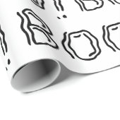Papier Cadeau Ghomajorité Boo ! (Coin rond)