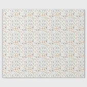 Papier Cadeau gibier Animal With Jungle Tree (Plat)