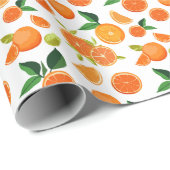 Papier Cadeau Gift Wrap, FRUIT PACKAGING , fruit-themed wrapping (Coin rond)