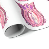 Papier Cadeau gift wrapping paper (Coin rond)