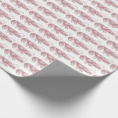 Papier Cadeau Giftwrap : Homards (Coin)