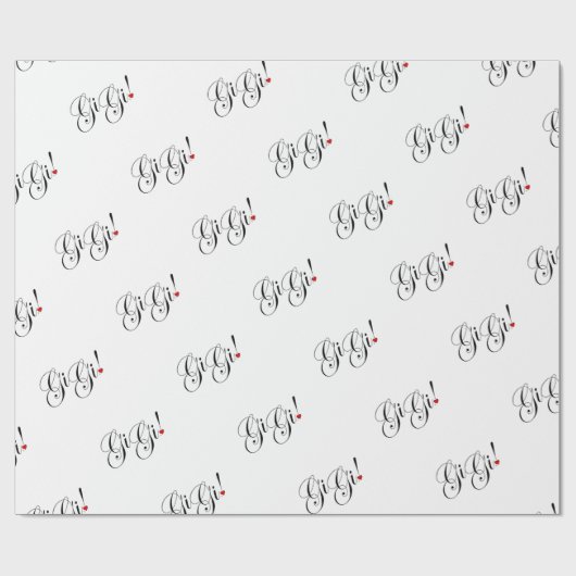 Papier Cadeau GiGi (Plat)