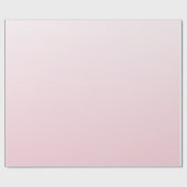 Papier Cadeau Gilry Minimalist Blush Pink Ombre Gradient (Plat)