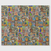 Papier Cadeau Ginger Cats (Plat)