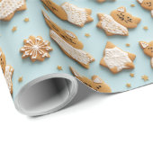 Papier Cadeau Ginger-Cats (Coin rond)