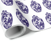 Papier Cadeau Ginger Jar (Coin rond)