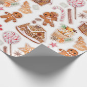 Papier Cadeau Gingerbread Cookies Candyland (Coin)