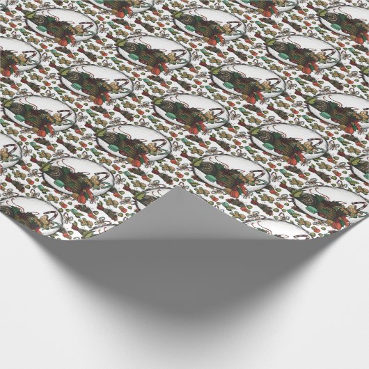 Papier Cadeau Gingerbread Man (Coin)