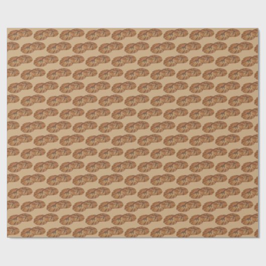 Papier Cadeau Gingersnap Gingersnap Biscuit Ginger Nut cookies (Plat)