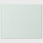Papier Cadeau Gingham Classique Vichy (Plat)