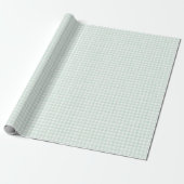 Papier Cadeau Gingham Classique Vichy (Déroulé)
