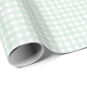 Papier Cadeau Gingham Classique Vichy