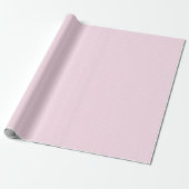Papier Cadeau Gingham rose et blanc (Déroulé)