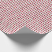 Papier Cadeau Gingham rouge (Coin)