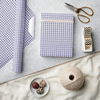 Papier Cadeau Gingham violet