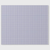 Papier Cadeau Gingham violet (Plat)